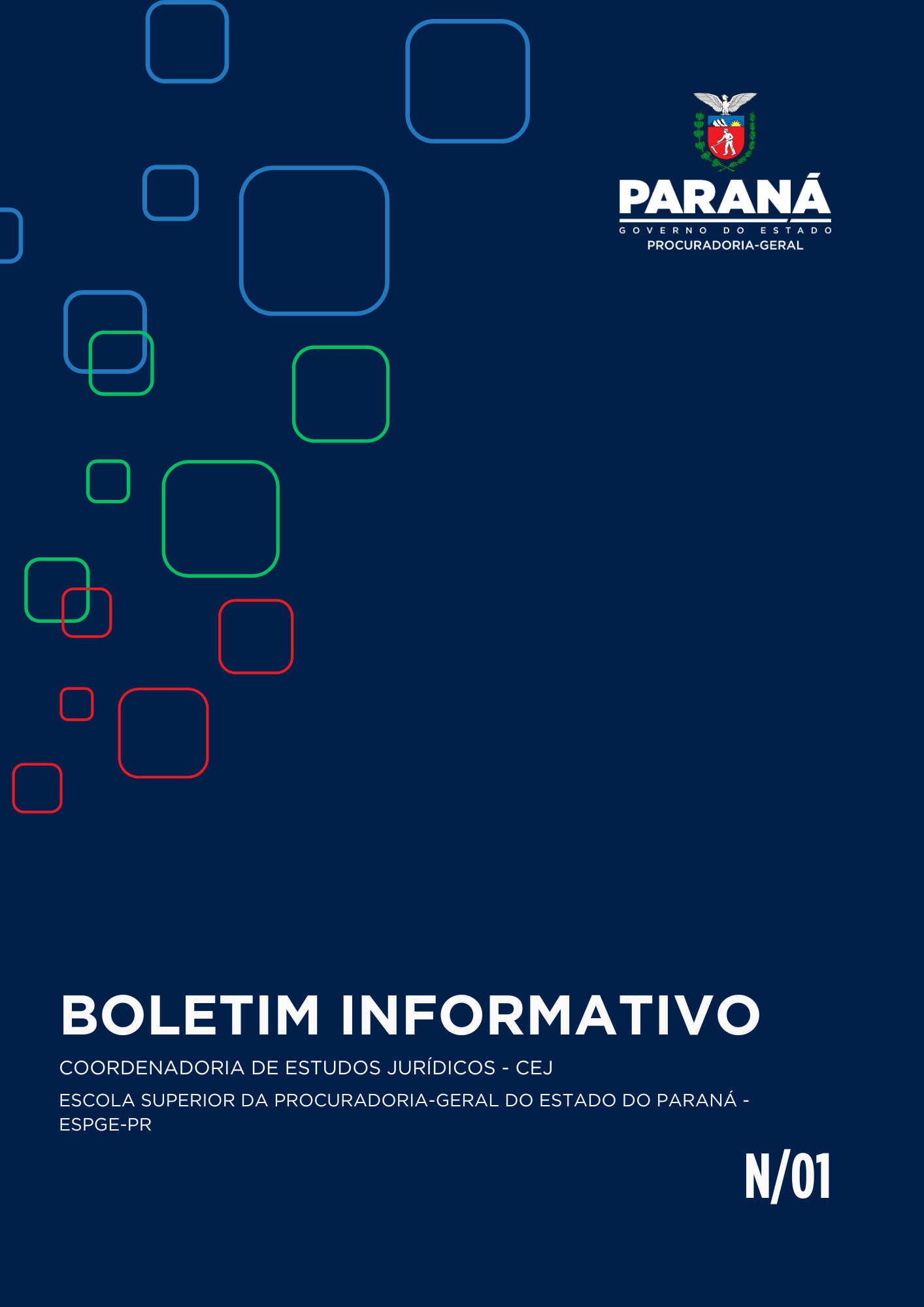 Boletim Informativo da CEJ n. 01