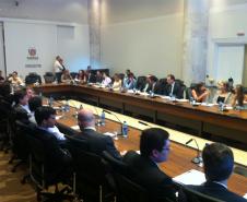 Reunião no Palácio do Iguaçu